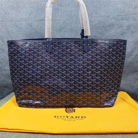 goyard colors navy vs marine navy|Goyard Artois MM .